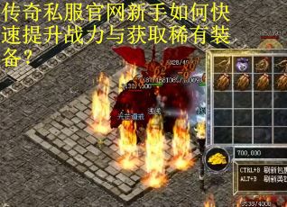 传奇私服官网新手如何快速提升战力与获取稀有装备？