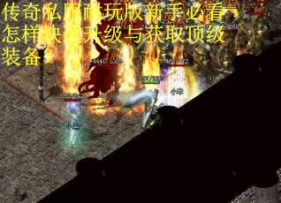 传奇私服耐玩版新手必看怎样快速升级与获取顶级装备？