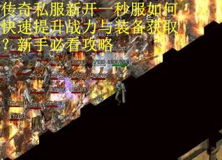 传奇私服新开一秒服如何快速提升战力与装备获取？新手必看攻略