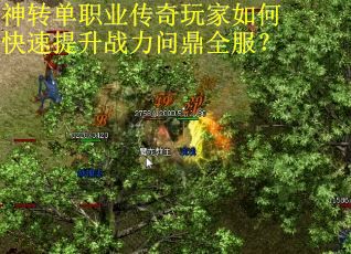 神转单职业传奇玩家如何快速提升战力问鼎全服? 神转单职业传奇玩家如何快速提升战力问鼎全服?