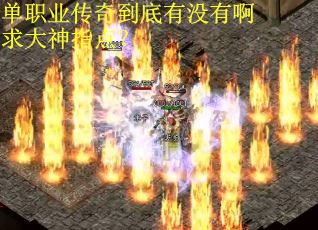 单职业传奇到底有没有啊求大神指点？