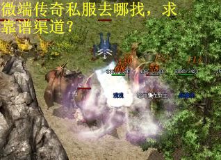 微端传奇私服去哪找，求靠谱渠道？