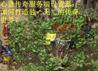 心意传奇服务端设置器：如何打造独一无二的传奇世界？