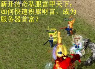 新开传奇私服富甲天下：如何快速积累财富，成为服务器首富？