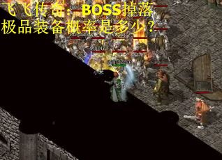 飞飞传奇：BOSS掉落极品装备概率是多少？