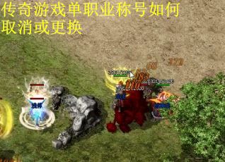 传奇游戏单职业称号如何取消或更换